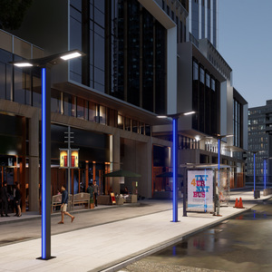 Lámpara Solar para Jardín de 3 Metros con Brillo Integrado, Iluminación para Patio - Product Image 1