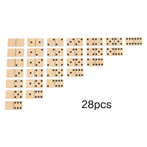 Jouet éducatif Offre Spéciale dominos promotionnels en bois dominos géants en bois massif <span class=keywords><strong>jeu</strong></span> <span class=keywords><strong>de</strong></span> jardin <span class=keywords><strong>de</strong></span> 28 pièces - Product Image 2