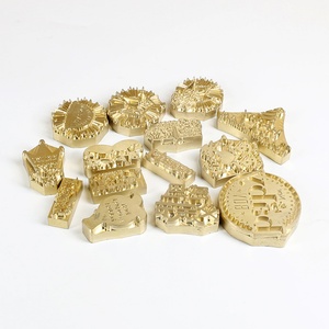 Sello de Cobre Personalizado para Grabado de Productos del Hogar con Superficie Pulida, Molde de Punzonado Compatible con Prensa de Eje Kwikprint - Product Image 1