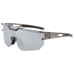 Gafas de Sol Deportivas Polarizadas UV400 con Marco de PC, Resistentes al Viento, Tipo 3, con Lentes que Cambian de Color, Marco Blanco - Product Image 3
