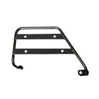 Pour CC110 – Support de dossier modifié en acier inoxydable, porte-bagages arrière pliable, cache-feu arrière, kit de protection des bords