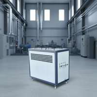 Refroidisseur d'eau industriel portable mini 15HP à refroidissement par air pour machines de moulage par injection commerciales