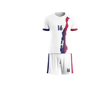 Maillots de football Fanshi de haute qualité à impression numérique, personnalisés, confortables pour l'entraînement, 100% polyester, vêtements de football, <span class=keywords><strong>maillot</strong></span> de foot - Product Image 1