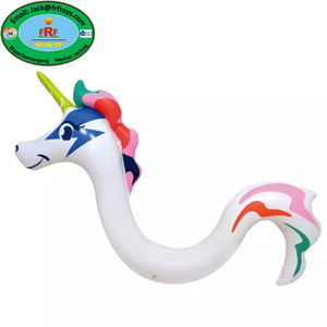 Juguetes de natación para niños, figura de animales inflable, unicornio, Donkey, flamenco, natación, fideos, flotador de piscina, fiesta de verano - Product Image 2