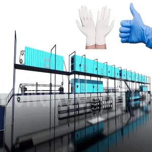 Einweg untersuchung Nitril handschuhe Medizinische chirurgische Latex handschuhe zur Herstellung von Maschinen