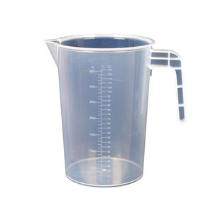 Tasse à mesurer en plastique O'Kayme de 3500 ml avec poignée, graduations graduées pour le thé au lait et la pâtisserie, résistance aux hautes températures - Product Image 4