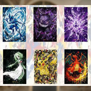 Álbum de Alta Calidad MS Pokemoned Lost Dreams, Tablero de Arte, Nuevo Estilo, Pintura de Mascotas, Accesorios de Mercancía, Juego de Regalo de Tarjetas Coleccionables - Product Image 5