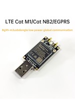 BG95M3 Perangkat Komunikasi Global Daya Rendah Cat M1 USB Dongle Kit Pengembangan Layanan Cloud IoT dengan GPS