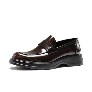 Chaussures pour hommes en cuir véritable faites à la main de haute qualité, chaussures décontractées élégantes pour hommes, chaussures habillées de style Oxford pour hommes - Product Image 2
