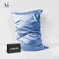 Funda de Almohada de Tela Brocada de Seda Real, Tejida, Ligera, Lavable, Resistente a la Abrasión, Certificada por OEKO-TEX, 100% Seda