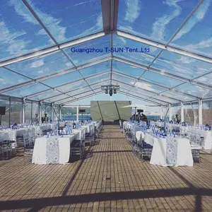 Church tent clear roof transparent wedding tent party tent from factory price