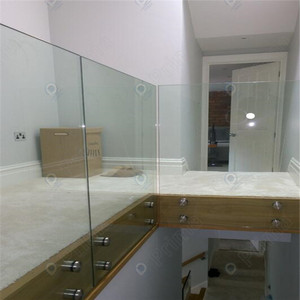 Prima balcone vetro 12 16mm interno senza telaio perno esterno parete ponte metallo cavo ringhiera sistemi di vendita vetro Base guida - Product Image 4