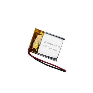 Low price 75mah lithium polymer battery <span class=keywords><strong>3</strong></span>,7 v lipo battery 321618 for bluetooth device - Product Image 3