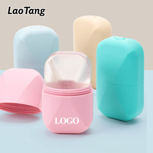 Moule à glace en silicone personnalisé avec logo, rouleaux de glace pour le <span class=keywords><strong>visage</strong></span>, les yeux et le cou, outils de soin de la peau, moule à glace réutilisable - Product Image 1