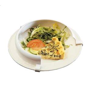 Ensemble bol et assiette avec base à ventouse bol auto-nourrissant pour personnes âgées plaque de mélange en plastique aspiré pour une alimentation indépendante - Product Image 5