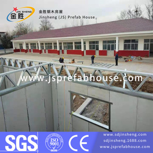Bâtiment de bureau préfabriqué Jinsheng Js à ossature légère en acier, design moderne, solution complète avec installation sur site - Product Image 1
