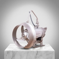 Mélangeur submersible à aimant permanent IE5 à économie d'énergie 0,55 kW-3 kW, agitateur de faible puissance pour eaux usées rurales et aquaculture