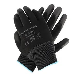 Cut Resistant PU Gloves Labor Nylon Gloves Polyester Safety Gloves Machine