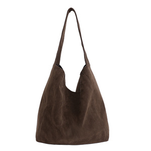Sac à bandoulière en toile imperméable grande capacité pour femme, sac à main décontracté en toile de coton, sac de voyage fourre-tout - Product Image 1