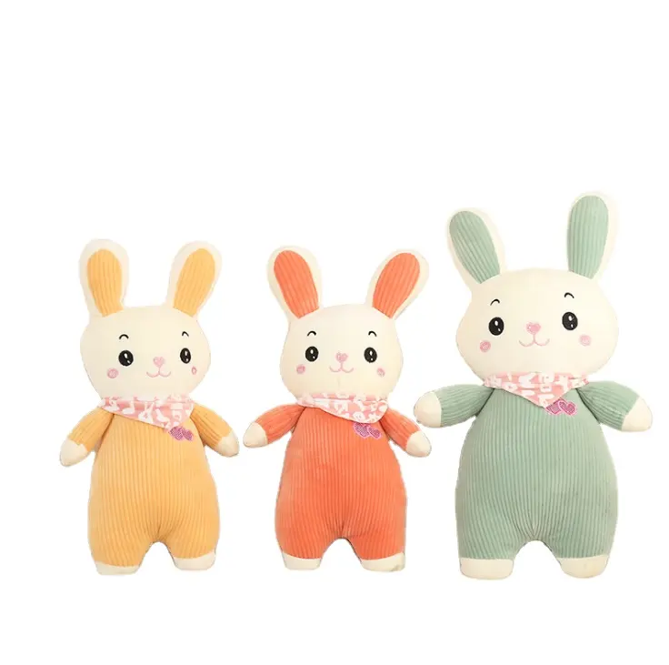Wholesale Home Decoration Children Anime Stuffed Toy Dolls Cute Bunny Plush Doll Custom Holiday Gift For Kids Baby