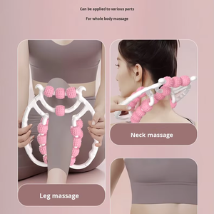 Nouveau modèle de roue de yoga, rouleau circulaire pour les jambes, pour une relaxation musculaire profonde et un massage des jambes - Product Image 1