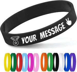 Pulsera de Silicona Ecológica con Logotipo Personalizado, Brazalete de Goma para Eventos y Festivales, Empaquetada en Bolsa - Product Image 2