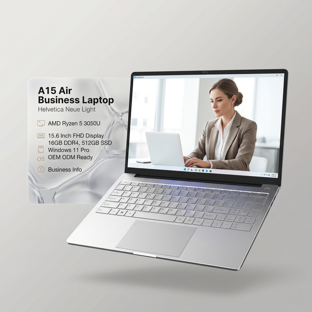 Business Laptops Notebook Computer AMD Ryzen 5 Portable Office Student Education Wholesale Brand New Oem Odm Factory Export