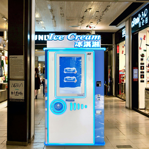Ait hoàn toàn tự động màn hình cảm ứng lớn Robot di động máy bán kem mềm tự động tự phục vụ - Product Image 2