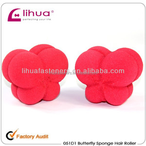 Butterfly-Shaped Foam foam hair <span class=keywords><strong>roller</strong></span> foam hair <span class=keywords><strong>roller</strong></span> - Product Image 1