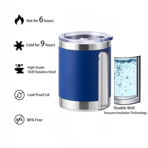 Beacuhy Tazza Termica Ecologica in Acciaio Inox 304 a Doppia Parete per Caffè e Vino, per Bevande Calde/Fredde - Product Image 3