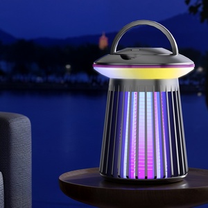Lámpara Antimosquitos Eléctrica, Repelente de Mosquitos de Pared para el Hogar, Trampa para Moscas y Mosquitos Portátil USB para Exteriores - Product Image 5