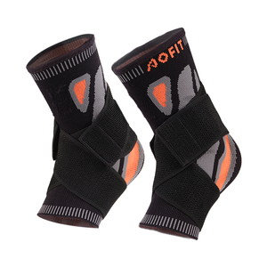 Attelle de <span class=keywords><strong>cheville</strong></span> personnalisable, respirante et réglable unisexe pour la protection des entorses, avec bande de maintien et manchon de soutien - Product Image 1