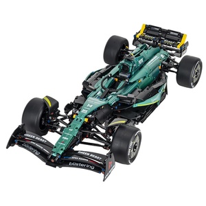 Voiture de course de Formule <span class=keywords><strong>1</strong></span> MK6021-22 en blocs de construction en plastique ABS, puzzle DIY à assembler, jouets pour enfants à petites particules, transfrontalier - Product Image 5