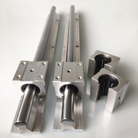Glissière sur Rail avec arbre, livraison gratuite, SBR20 SBR20UU de 20mm, source d'usine, roulement linéaire, bloc coulissant