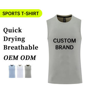 Sportswear <b>Men</b> Sleeveless <b>Mens</b> <b>Compression</b> Gym tank Tops Sports <b>Vest</b> <b>Men</b> Quick Dry Fitness Gym <b>Vest</b> - Product Image 1