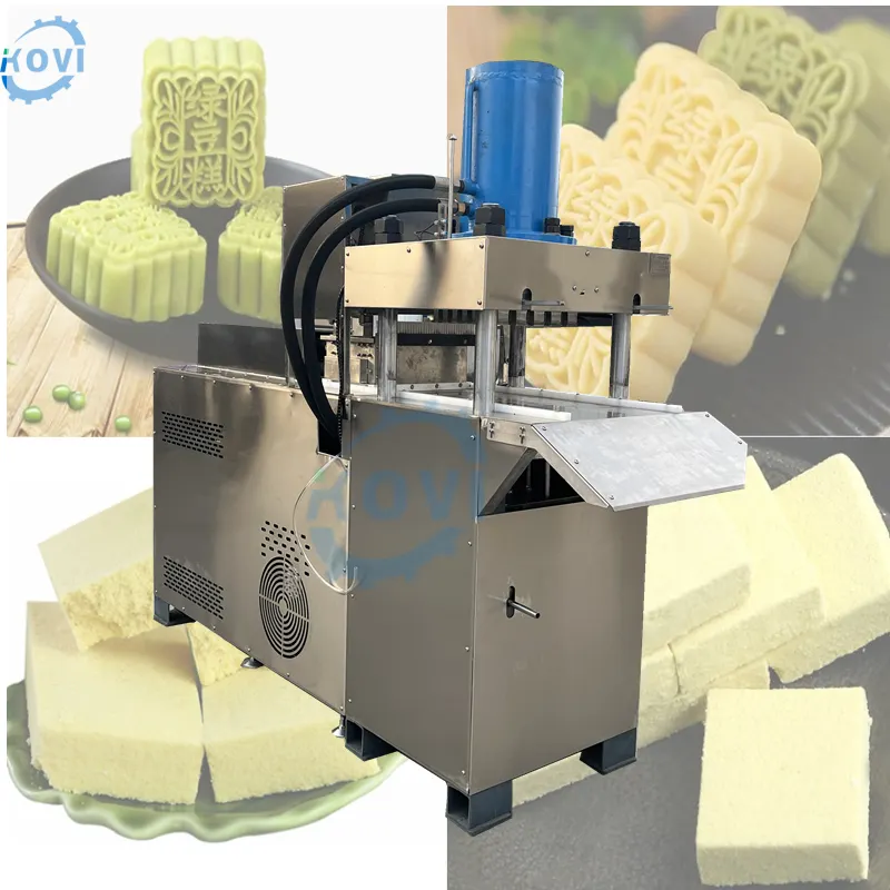 Mini máquina de galletas de nogal polvoron, cubo para hacer azúcar, Cubo de polvo de hierbas, pasta de cubo, máquina de pasteles y pasteles