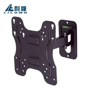 100% quality warranty steel LED LCD Plasma retractable articulating multi position tv wall mount swivel arm