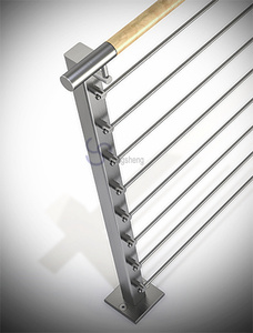 Diseño <span class=keywords><strong>de</strong></span> Barandilla <span class=keywords><strong>Tubular</strong></span> <span class=keywords><strong>de</strong></span> <span class=keywords><strong>Acero</strong></span> <span class=keywords><strong>Inoxidable</strong></span> para Exteriores, para Balcón o Terraza - Product Image 5