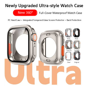 เคสกระจกนิรภัยแบบเต็มตัวสำหรับ <span class=keywords><strong>Watch</strong></span> Series 10 ขนาด 45/46 มม. และ IWatch 9 ขนาด 44 มม. จำหน่ายจำนวนมาก - Product Image 2