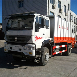 Sinotruck Howo ใช้รถบรรทุกขยะ4X2 6x4สำหรับขาย - Product Image 1