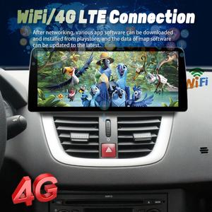 Autoradio Android 13 12,3 pouces, lecteur vidéo, stéréo pour Peugeot 207 CC 207CC 2006 2007 2008 2015, GPS, multimédia, Carplay, unité principale - Product Image 6