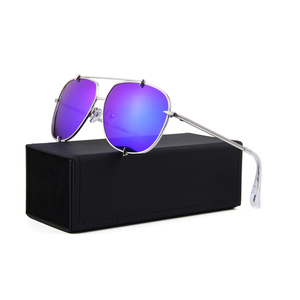 2025 mode métal classique cadres lunettes de soleil miroir lentille polarisée nuances lunettes de soleil voyage tendance lunettes de soleil pour hommes - Product Image 6