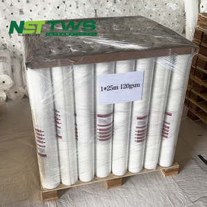 1x25/50M 120-180GSM カスタムサービス 防水 自己粘着 臨時床保護ロールカバー - Product Image 4