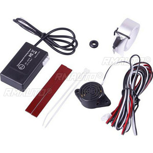Kit de capteurs de stationnement pour voiture avec radar de recul et détecteur de stationnement, alerte sonore et indicateur d'alarme - Product Image 3