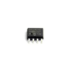 24LC024T-E/एस. एन. SOIC-8 मेमोरी EEPROM अर्धचालक चिप