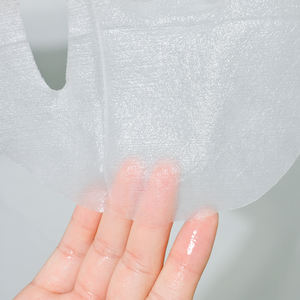 CMC <span class=keywords><strong>Hydrogel</strong></span> Regenerierte Zellulosefaser Gesichtsmaske mit Hyaluronsäure ODM Anpassbar Hautfreundlich Transparent Anti-Aging - Product Image 2