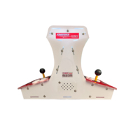 Игровой автомат 26800 в 1 с двумя 3D-экранами для лотереи, на 2 игрока, мини-аркадный набор Barton Street, с монетоприемником, настраиваемый