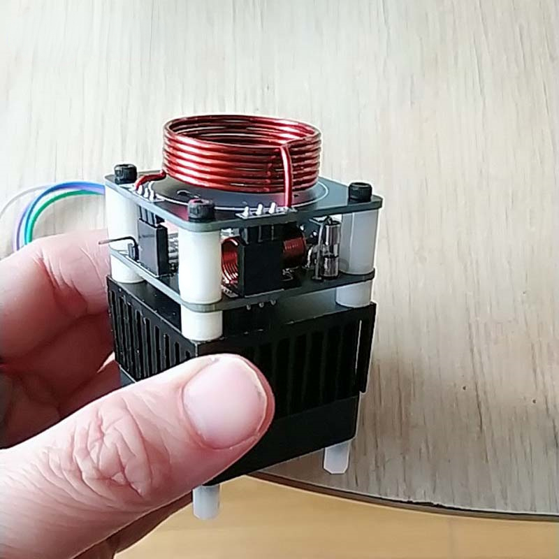テスラコイル HFSSTC 10分間電子キャンドルプラズマフレーム