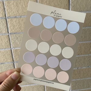 durable transparent PVC personnalisé à onglets poche pour monnaie clair catégorie autocollant étiquette à onglet personnalisé - Product Image 2