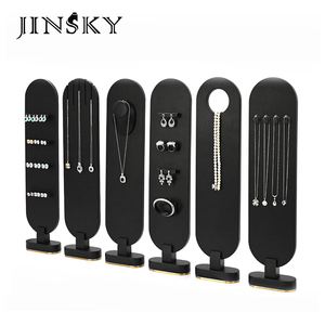 High End Magnetic Jewelry Display Stand <b>Ring</b> Earring <b>Necklace</b> Bangle Cabinet Showcase Retail Display Fixture - Product Image 1